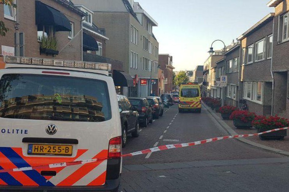 Politie na schietpartij in Zandvoort.