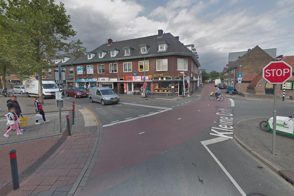 Een van de twee gevaarlijke ’blackspots’ in Hilversum: het kruispunt Kleine Drift/Zuiderweg.