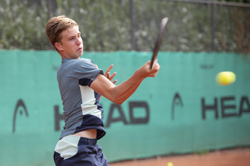 De 14-jarige finalist Thijs Boogaard.