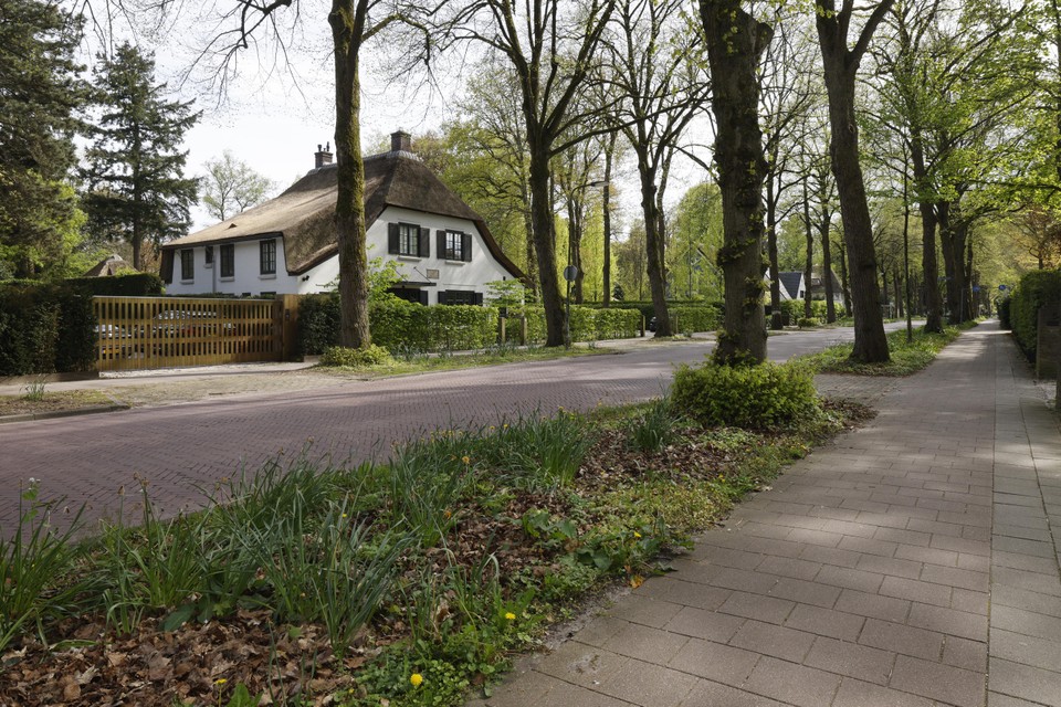 De Torenlaan in Blaricum (ter illustratie). Deze straat staat in de top 3 van duurste straten in Nederland.