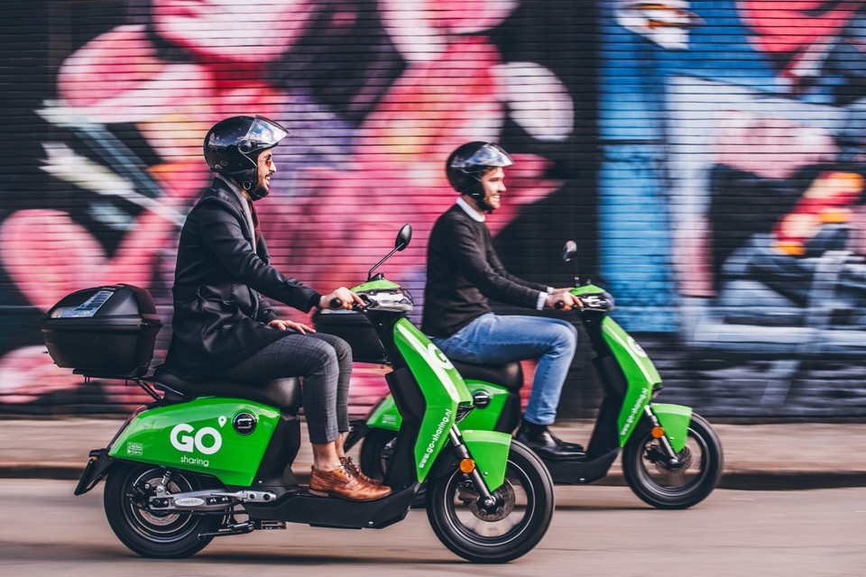 „Overal binnen 3 minuten lopen een deelscooter of e-bike.”