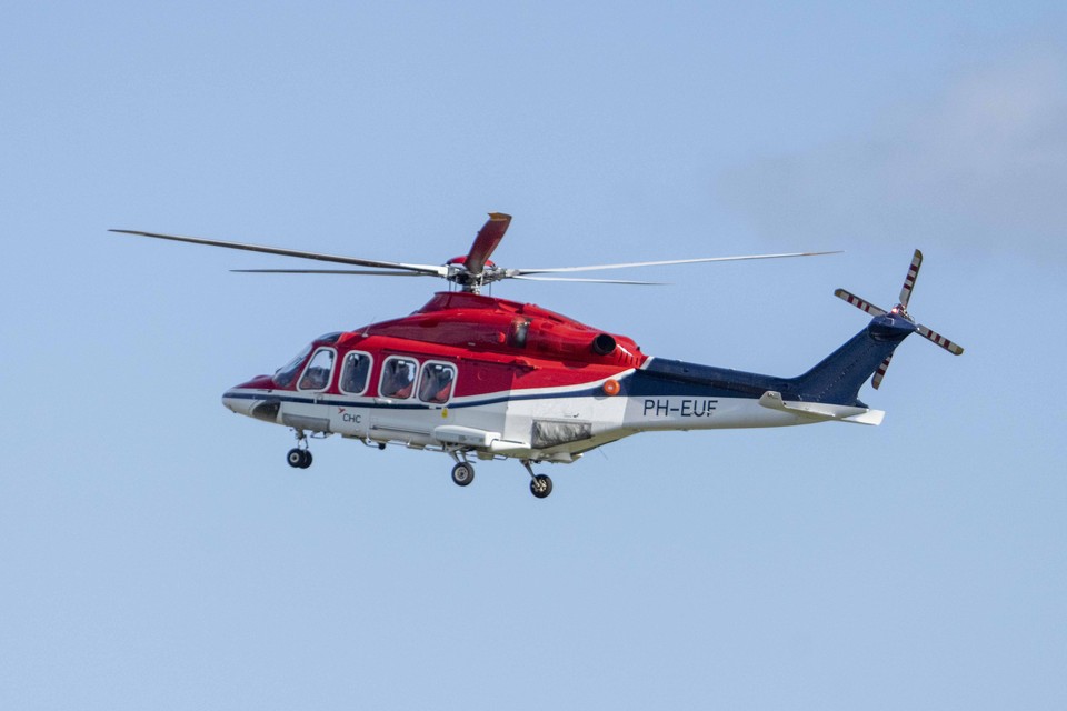 De helikopter was eigendom van CHC Helicopters in Den Helder.