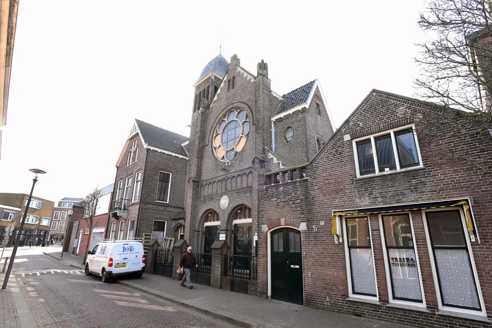 De Lutherse kerk in de Wezenstraat.
