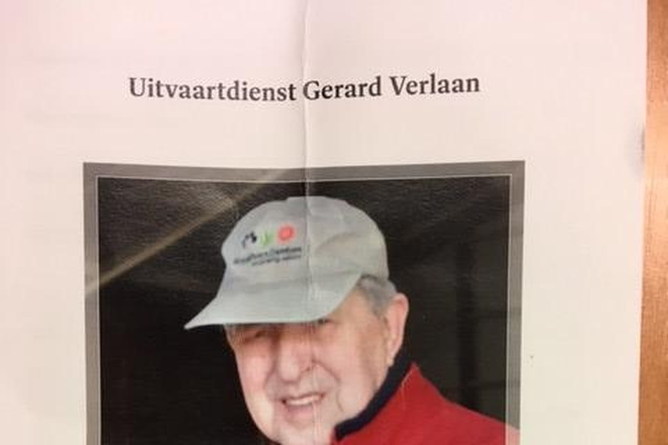 Gerard Verlaan zoals velen zich hem herinneren.