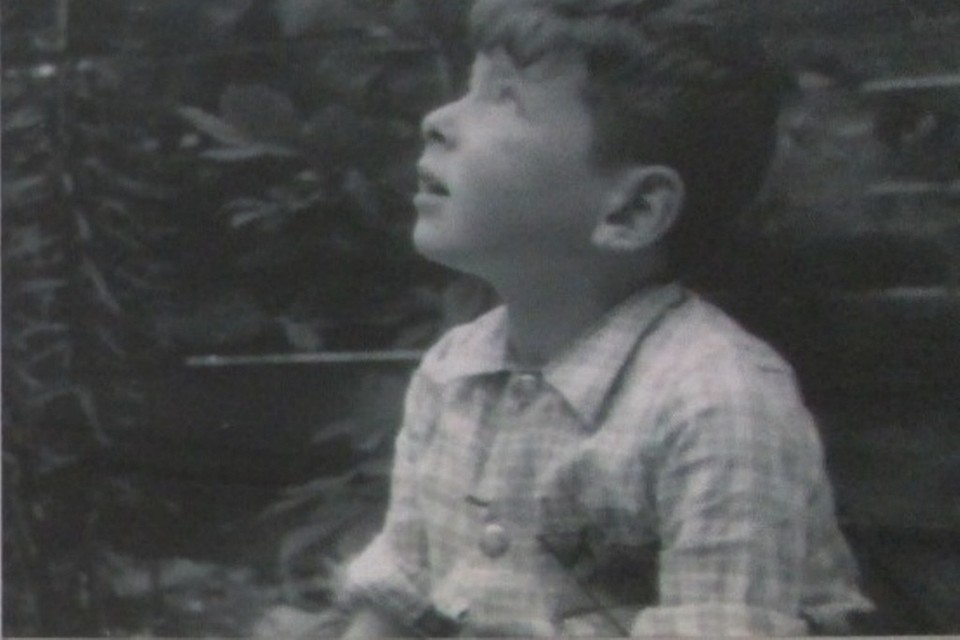 Eduard Wolff op 7-jarige leeftijd.