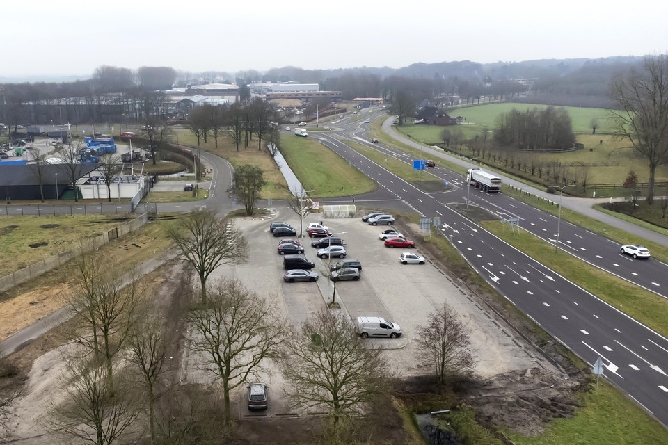 De carpoolplaats bij de afrit Soest/Baarn-Noord is eind vorig jaar vernieuwd.