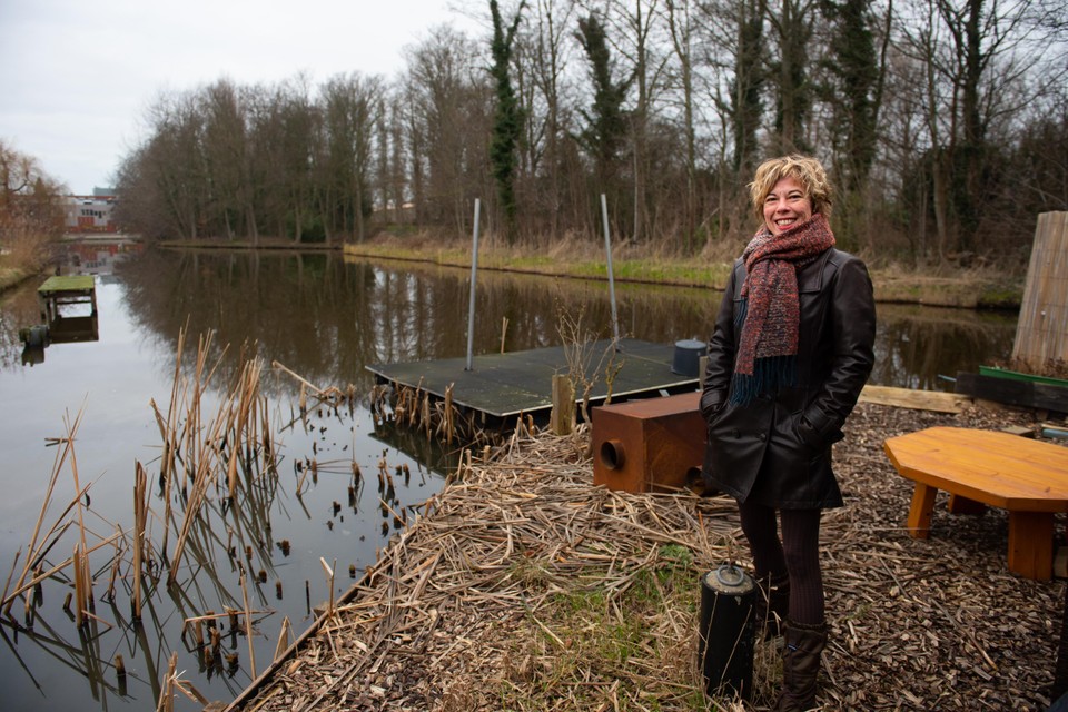 Stephanie Leyenaar kocht een eiland in Krommenie: ,,Jongens moeten vallen, stuiteren, stoeien.”