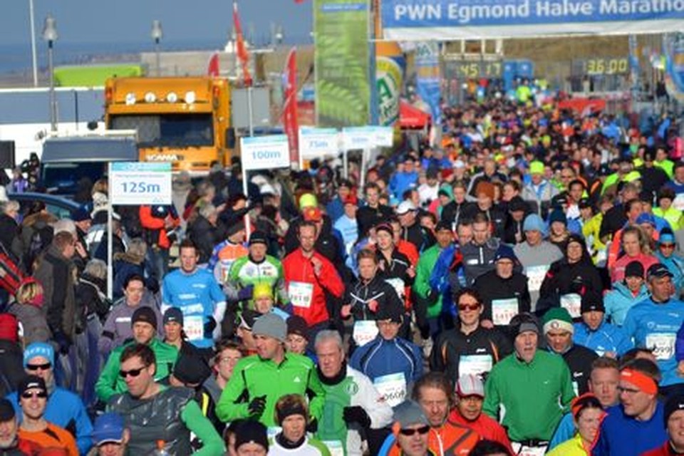 Marathon Egmond aan Zee /Foto: Sjef Kenniphaas