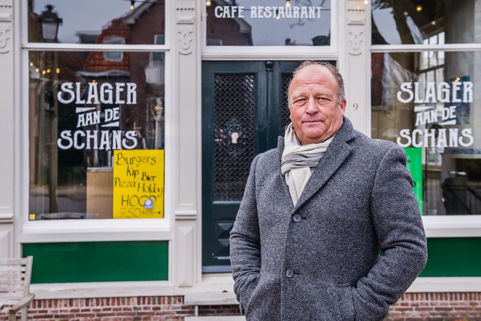Horecaondernemer Ruud Keinemans voor Slager aan de Schans in Zaandijk.