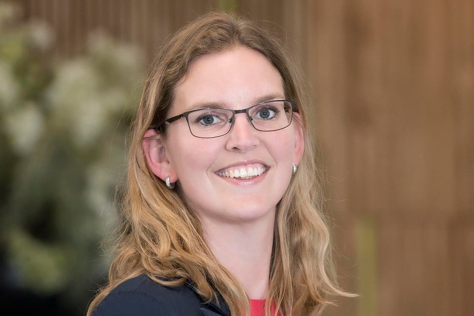 Simone Visser-Botman, lijsttrekker van het CDA in Drechterland.