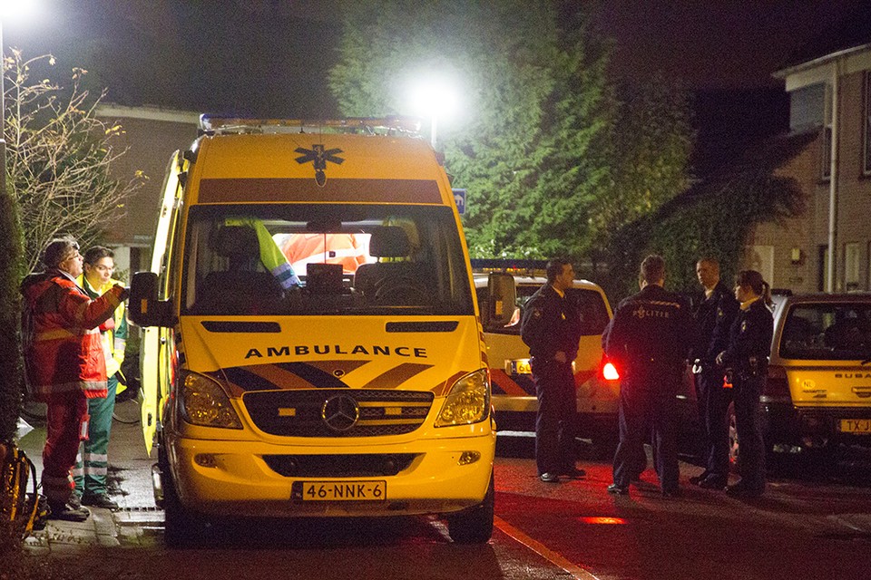 Fietser gewond bij val in Heemskerk. Foto Michel van Bergen