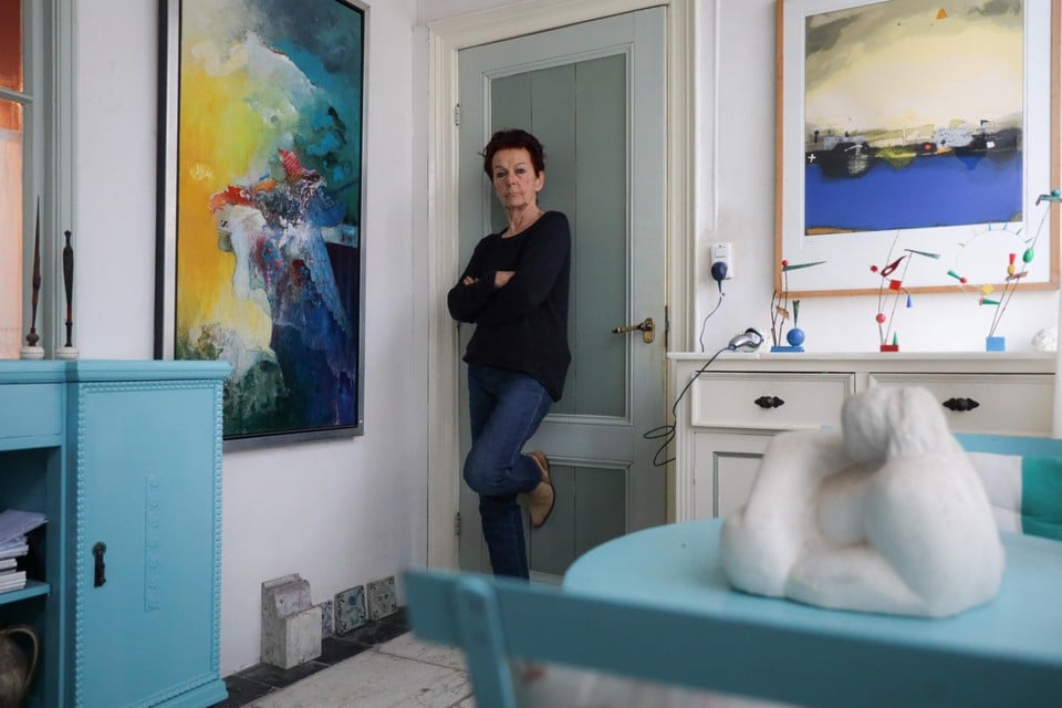 Marja Konijn, thuis in Hoorn. ,,Je voelt je compleet ellendig, zielig en alleen.”