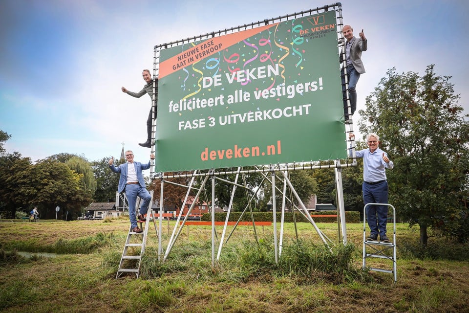 Twee jaar terug vierde Opmeer dat de fase 3 van bedrijventerrein De Veken al was uitverkocht.