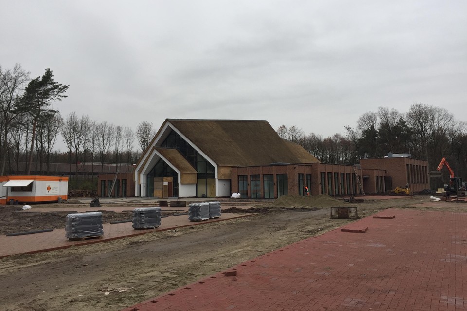 Zo goed als klaar, het nieuwe crematorium in Laren.