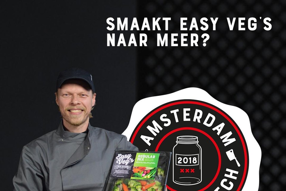 Jan van der Wal met zijn Easy Veg.
