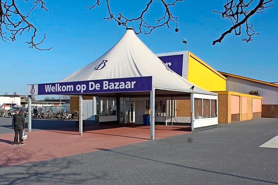Op De Bazaar in Beverwijk kan het dit pinksterweekeinde aardig druk worden, denkt directeur George Zapantoulis.