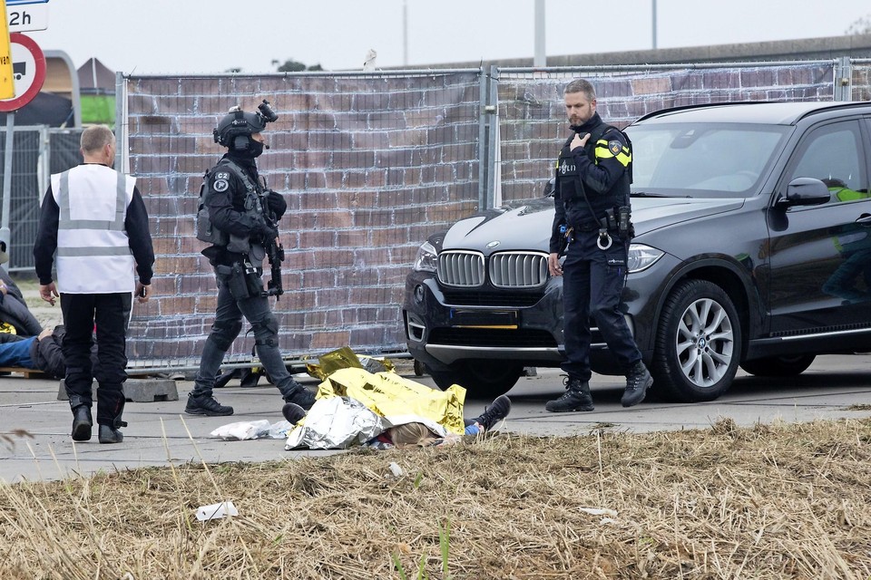 Hulpdiensten oefenden in november in Amsterdam voor het scenario van een terroristische aanslag.