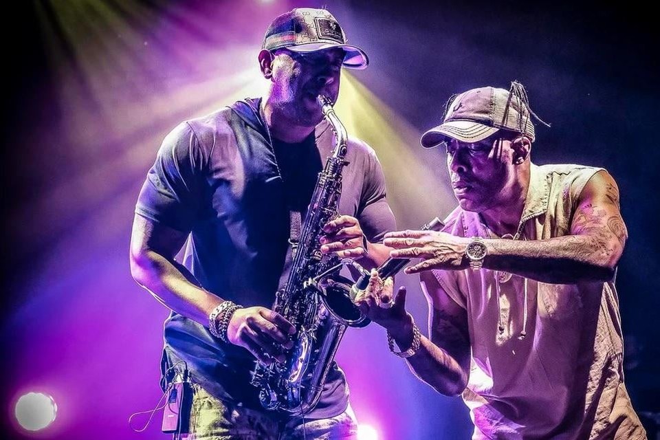 De saxofonist stal die avond in 2019 ook de show.