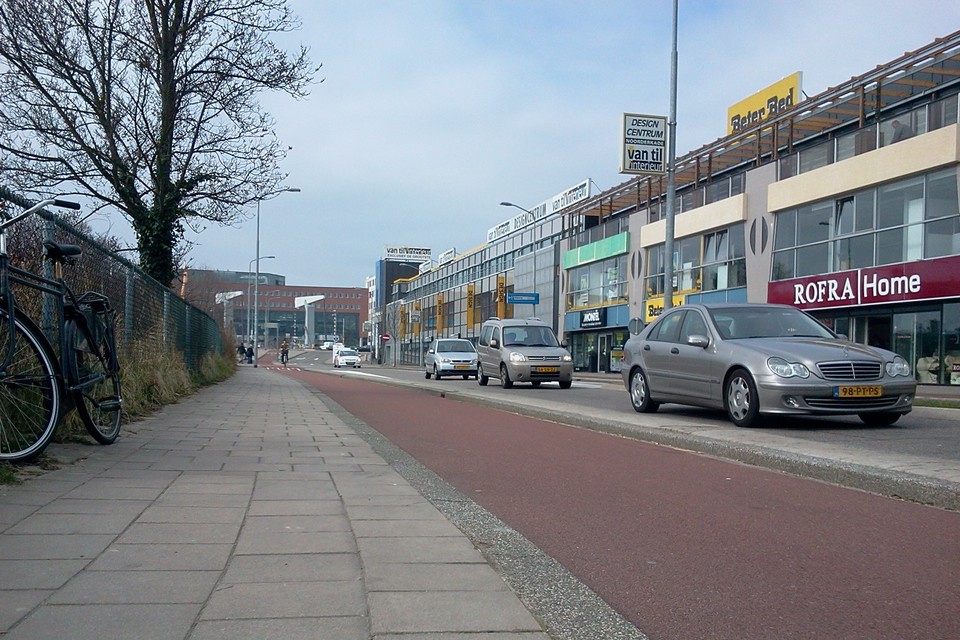 De Noorderstraat met op de achtergrond het Stadskantoor