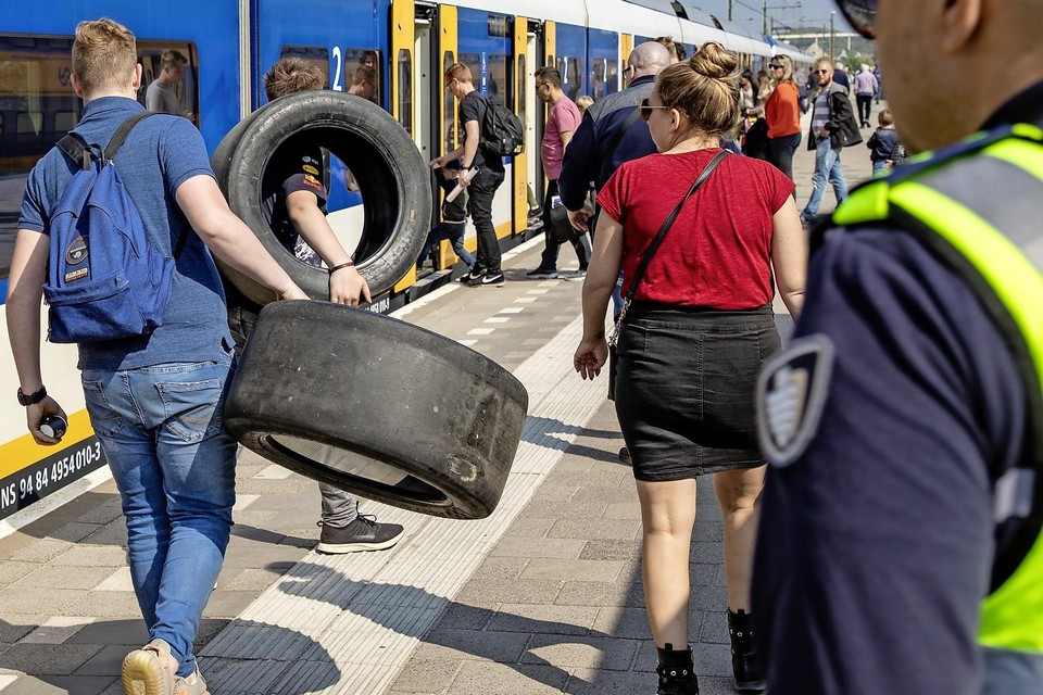 Dutch Grand Prix rekent erop dat zo’n 50.000 Formule 1-bezoekers per trein naar Zandvoort komen.