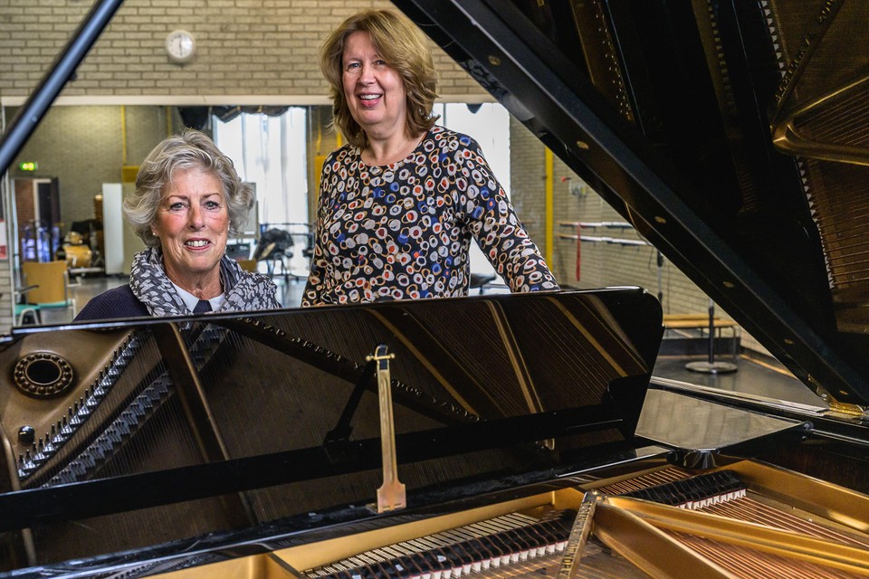 Anke Ophoff en Esther Dam hebben in minder dan een week tijd de Pianowandeling vlotgetrokken.