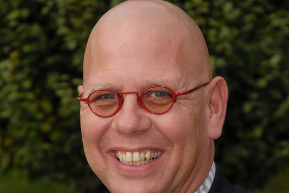 Demissionair wethouder Jan Franx van Enkhuizen.