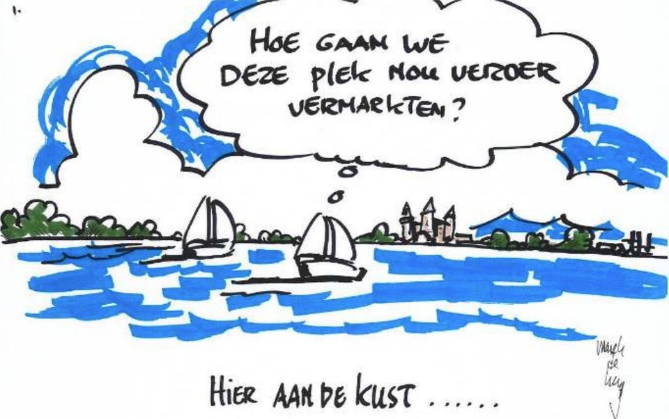 Afbeelding uit de inspiratiesessie ’Kustlijn en havens langs de Zuiderzee’.