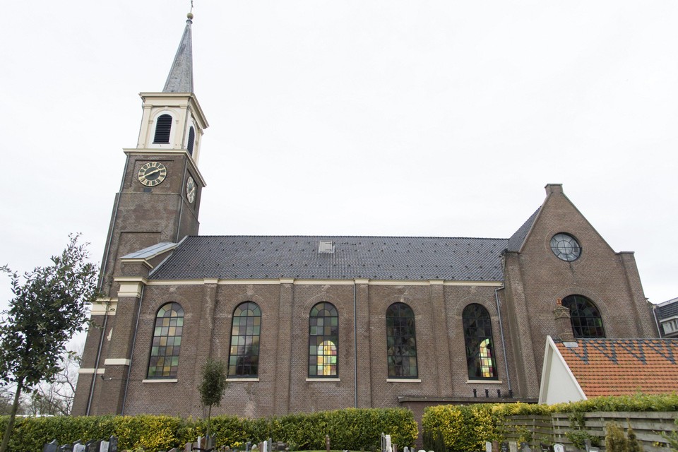 De Martinuskerk in Westwoud, nu nog in gebruik.
