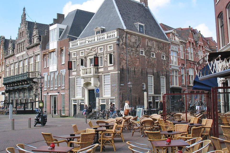 Grote Markt-Smedestraat in Haarlem.