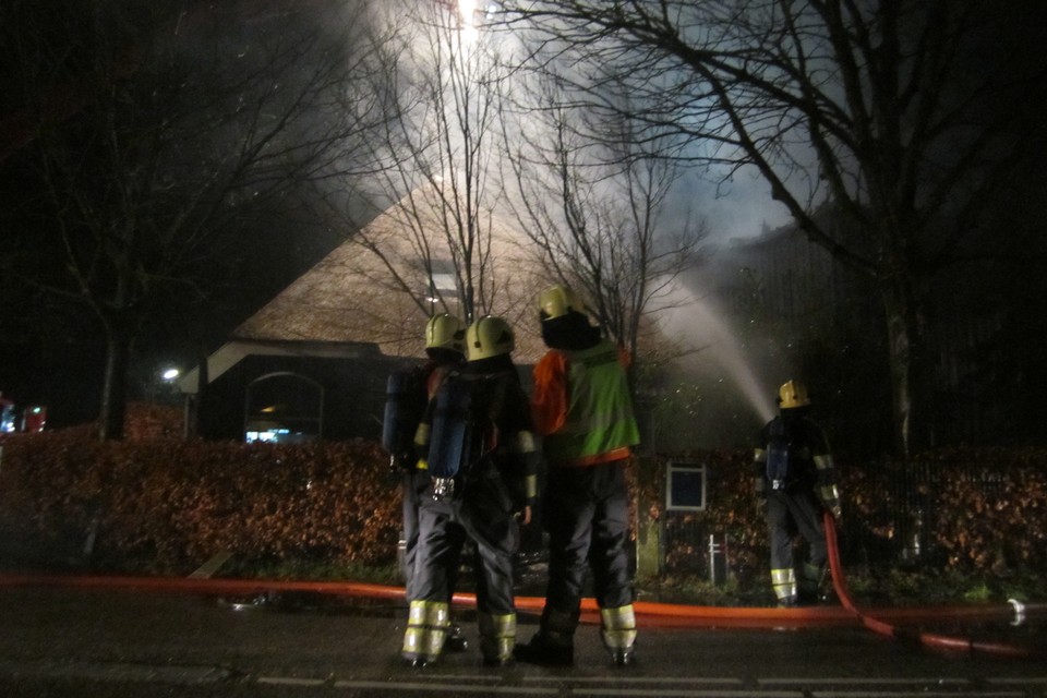 Grote brand in woonboerderij Schoorl. Foto: DNP.NU