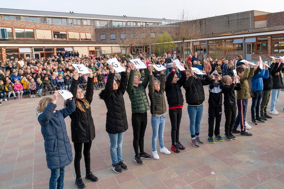 Basisscholen in Broek op Langedijk openen de Grote Rekendag.
