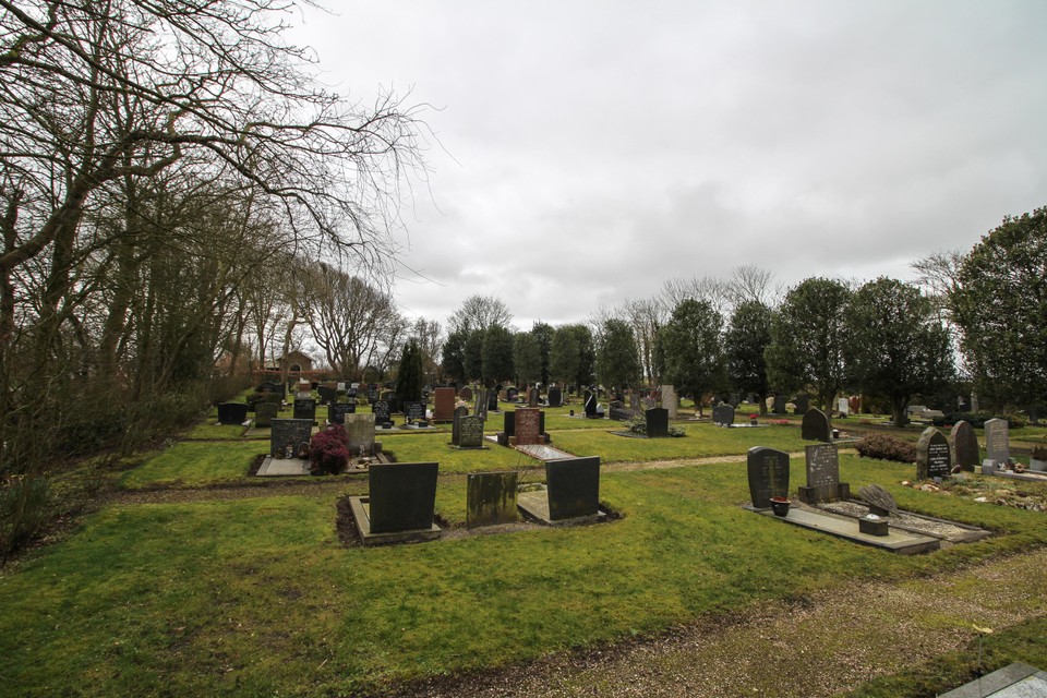 Gemeentelijke begraafplaats Zandburen Hippolytushoef, maart 2021