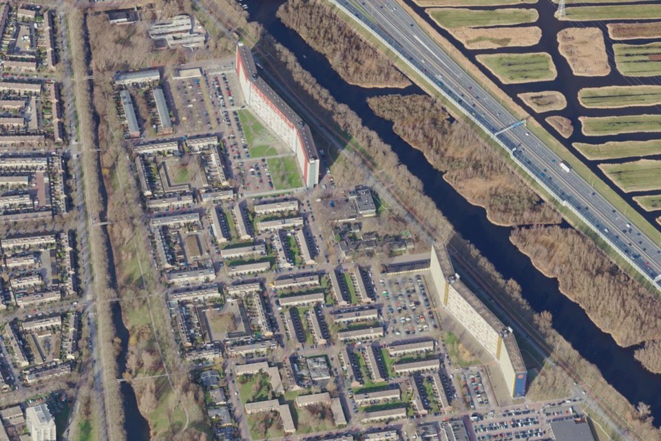 De wijk Peldersveld in Zaandam.