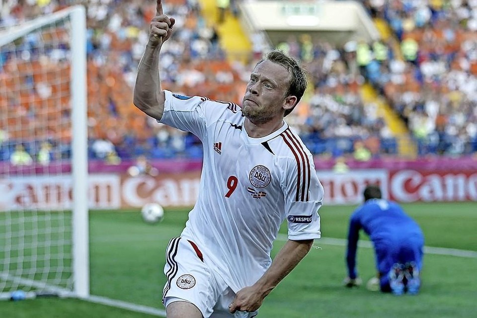 Michael Krohn-Dehli heeft gescoord voor Denemarken.