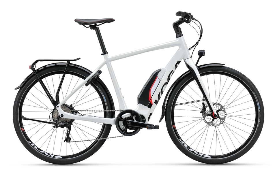 De gesloten fiets is een e-bike van Koga ter waarde van 4500 euro