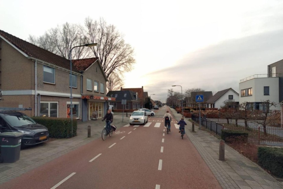 Dorpsstraat, Zwaag.