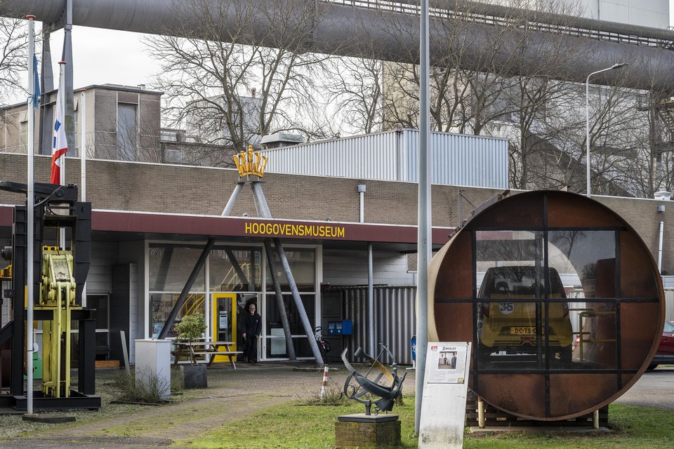 Het Hoogovensmuseum in Velsen-Noord.