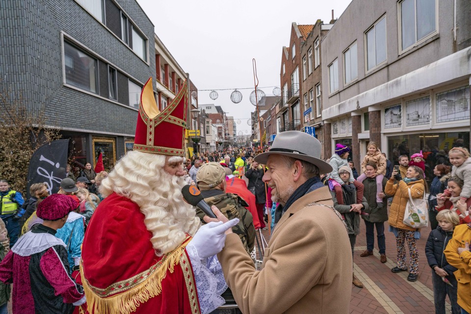 Binnenkomst Sinterklaas in Den Helder.