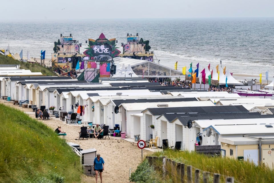 Het festival zorgt voor overlast bij strandhuiseigenaren