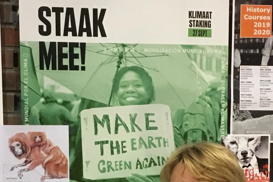 Jolanda Kramers van All Be Connected gaat vrijdag naar de klimaatstaking in Den Haag om jongeren te vragen naar hun beweegredenen.