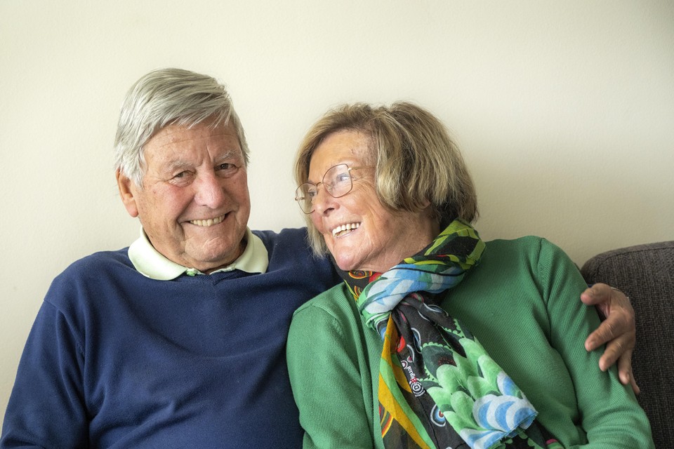 Echtpaar Piet en Bep Piepenbrink zijn 60 jaar getrouwd.