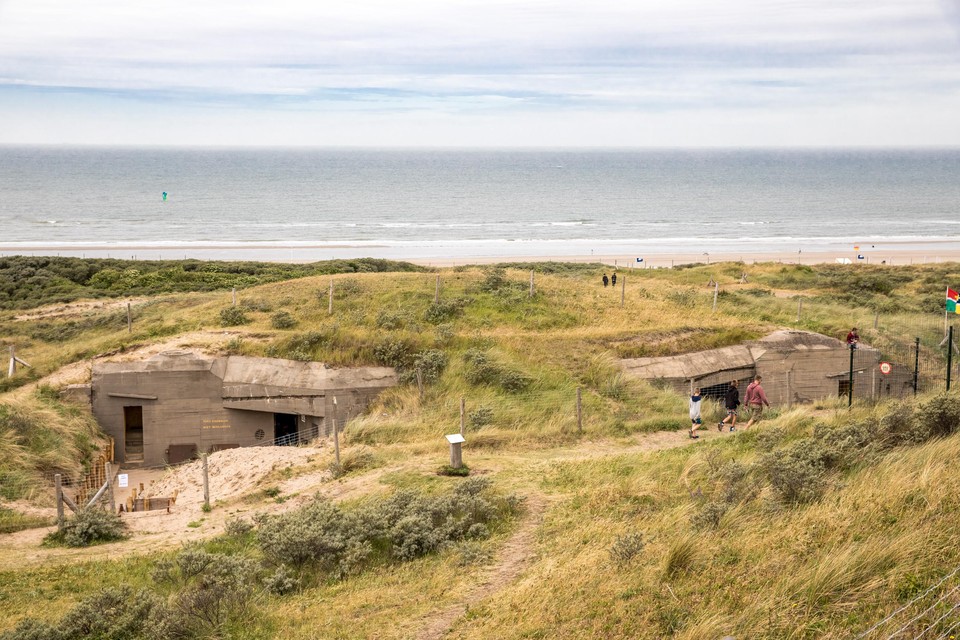 Bunkers in Wijk aan Zee.