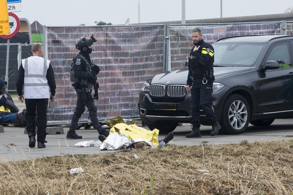 Hulpdiensten oefenden in november in Amsterdam voor het scenario van een terroristische aanslag.