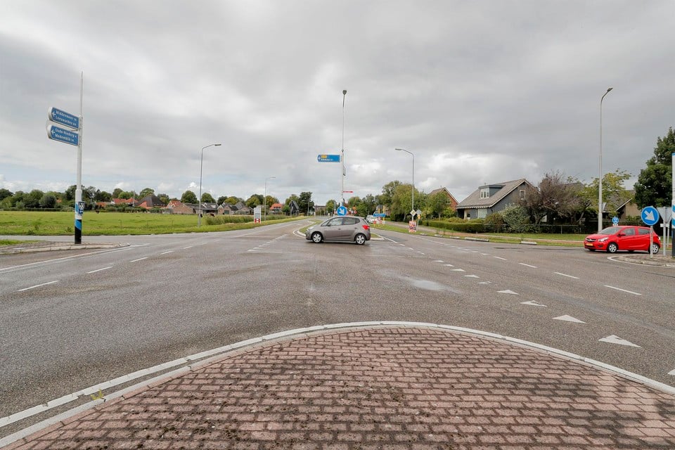 Kruising Hoefje/Boomgaardweg in Nieuwe Niedorp.