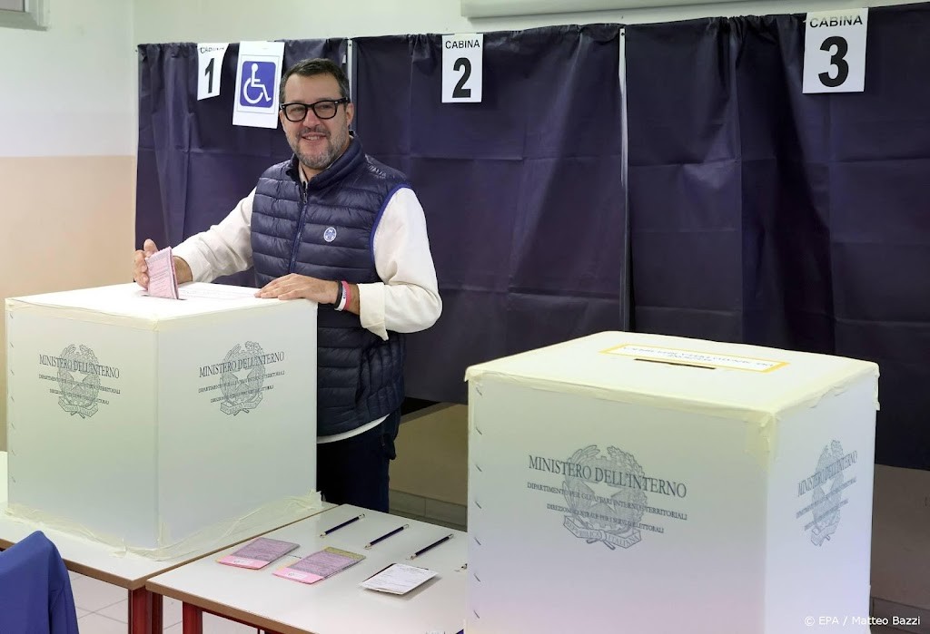 I leader politici hanno votato in Italia
