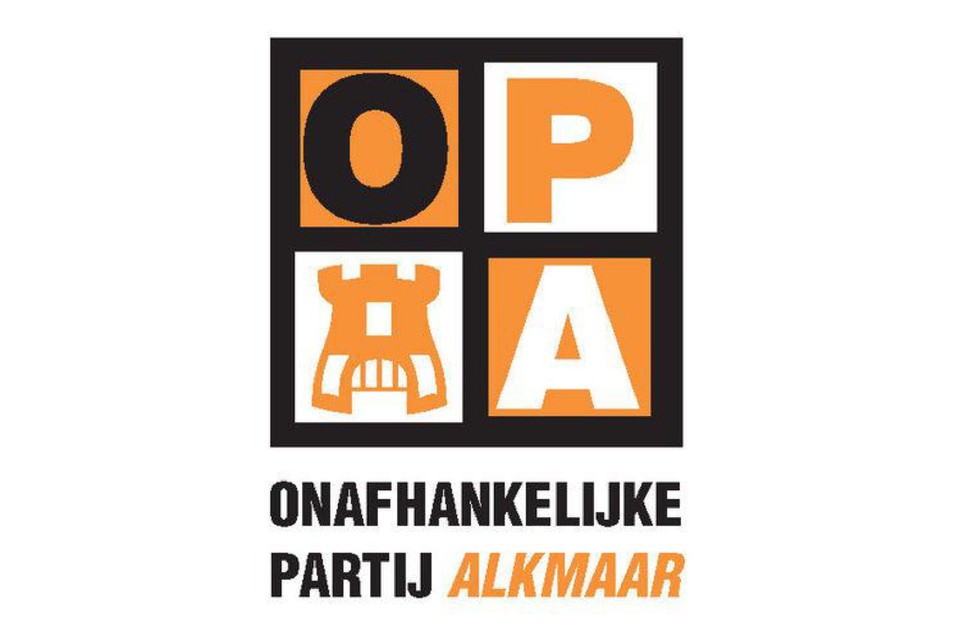 OPA Alkmaar: weer de enige OPA in de politieke arena.