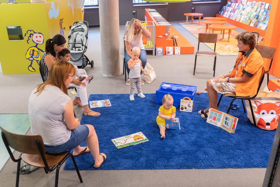 Baby voorlezen bibliotheek, Purmerend, 15-08-2020