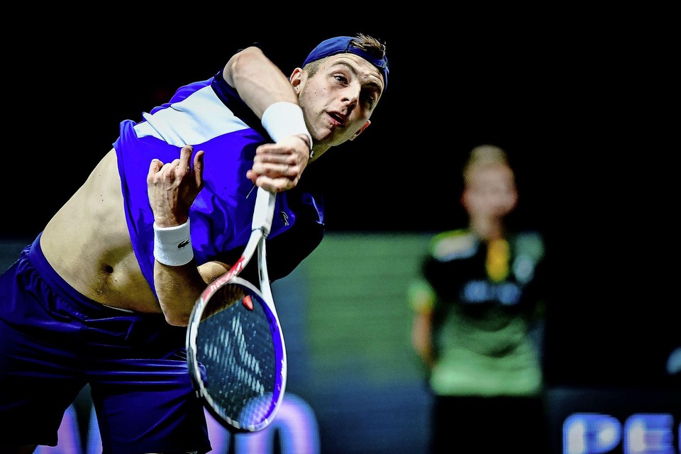 Tallon Griekspoor staat in de tweede ronde van de US Open tegenover Djokovic.