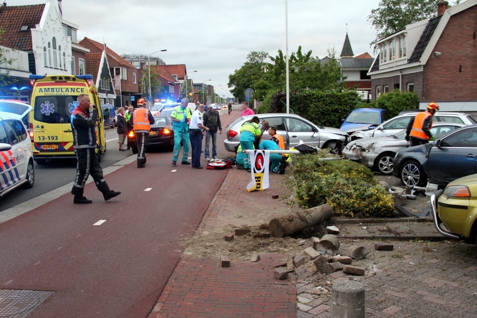 Ravage op Guisweg Zaandijk na onwelwording. Foto DNP.NU/Jelle Brandsma
