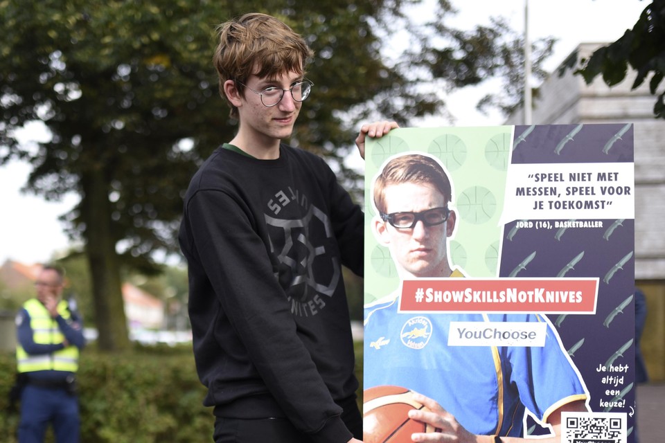 Jord Hofland kreeg vorig jaar het jeugdlintje. Hij was in 2021 onder meer rolmodel voor de Velsense campagne YouChoose tegen steekwapenbezit onder jeugd.